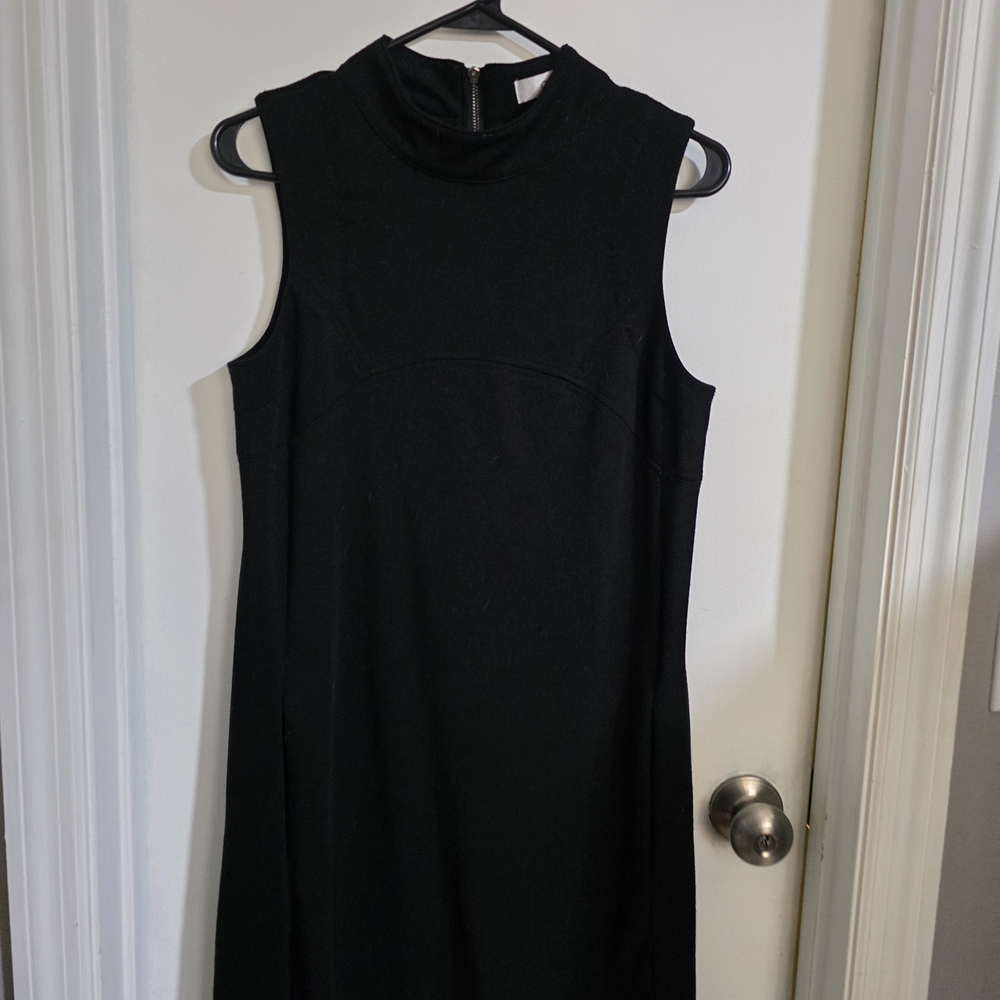 Ovi Black Midi Dress